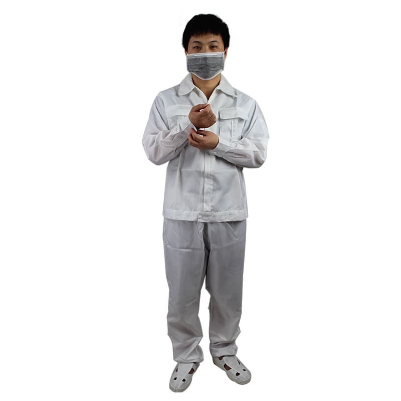 Safety Comfotable Clean room Anti Static Coveralls Size M